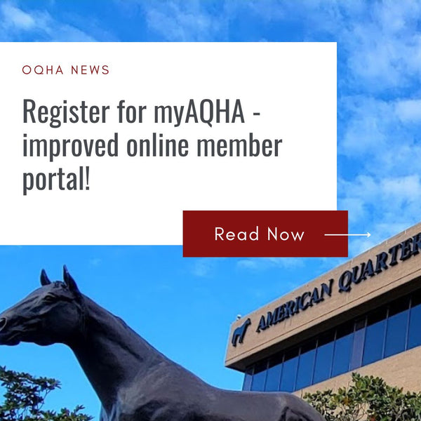 You can now register for myAQHA!