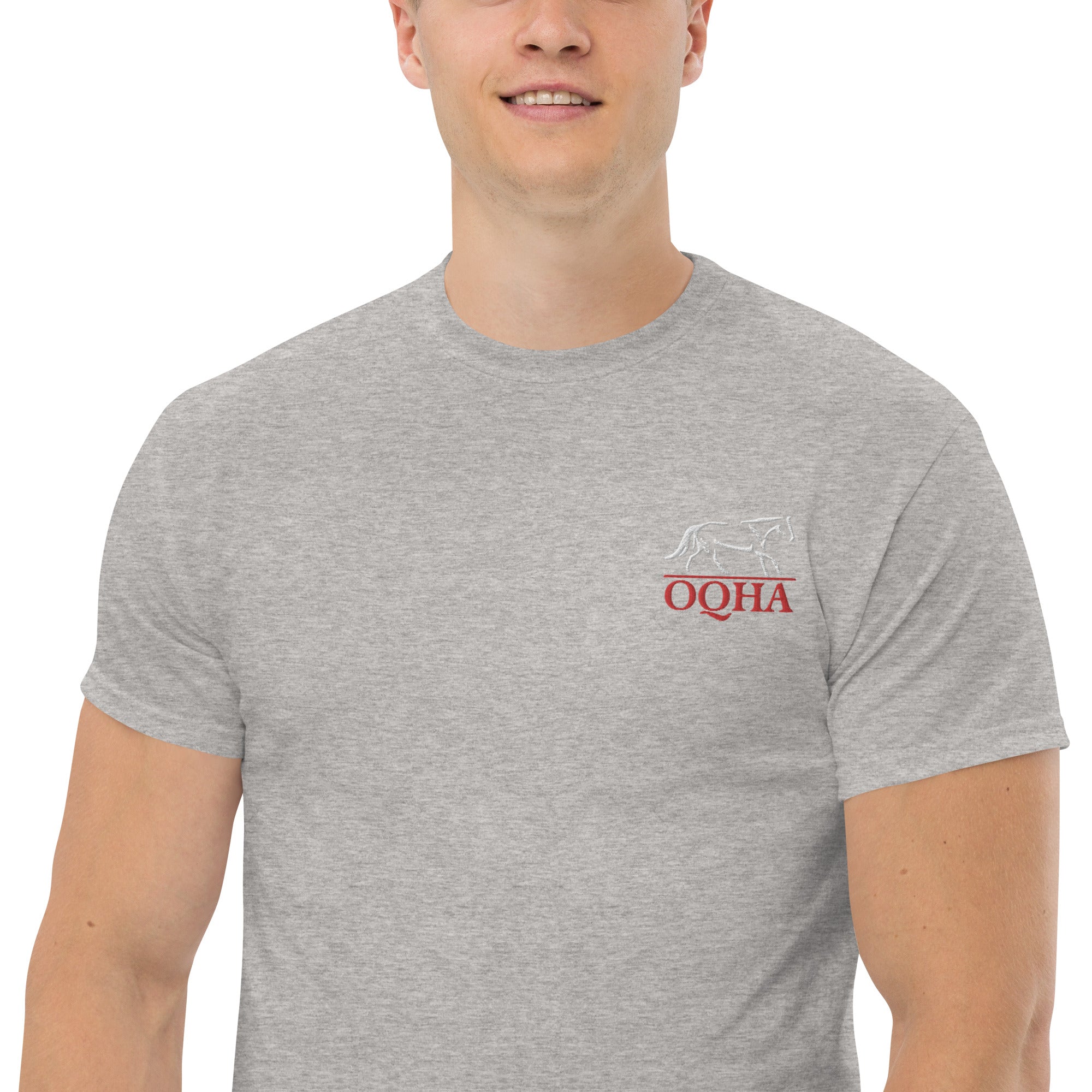 Men's Classic Tee with Embroidery Logo