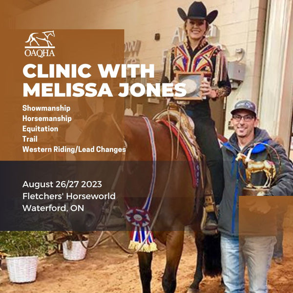 Clinic with Melissa Jones - Hosted by OAQHA