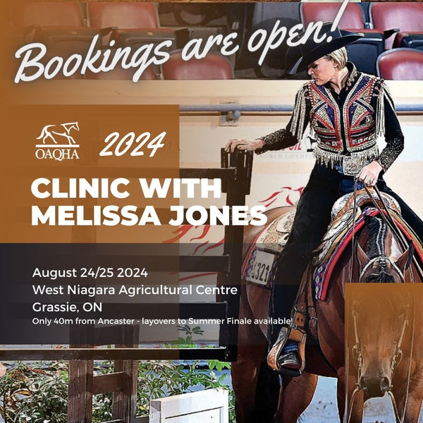 OAQHA Clinic with Melissa Jones - Aug 24/25