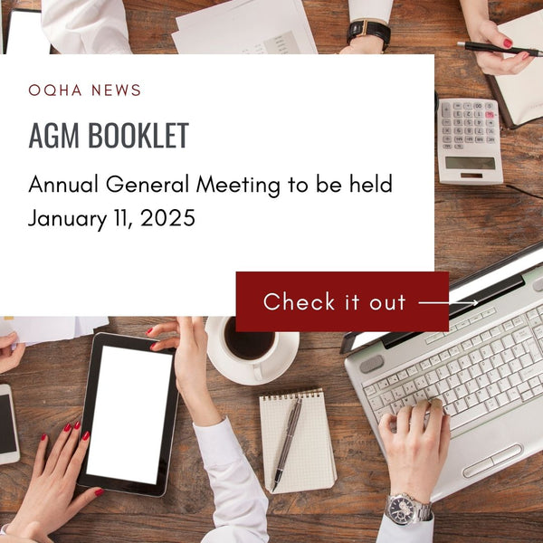 AGM Booklet Now Available