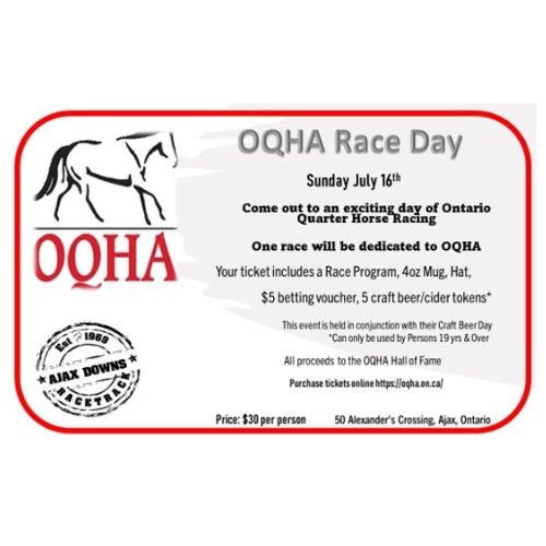 OQHA Race Day